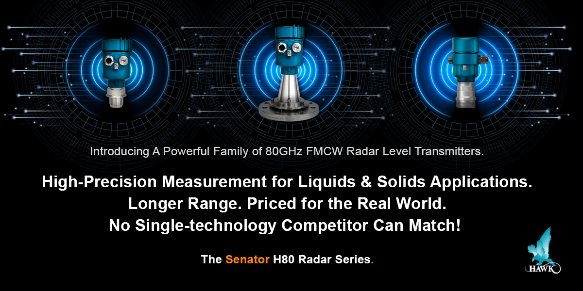 Powerful. Precise. Versatile. The Senator H80 Radar Series Has Arrived.